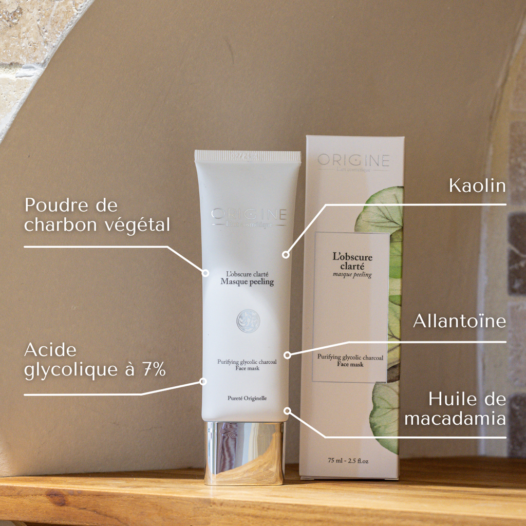 L'obscure clarté - Masque peeling au charbon