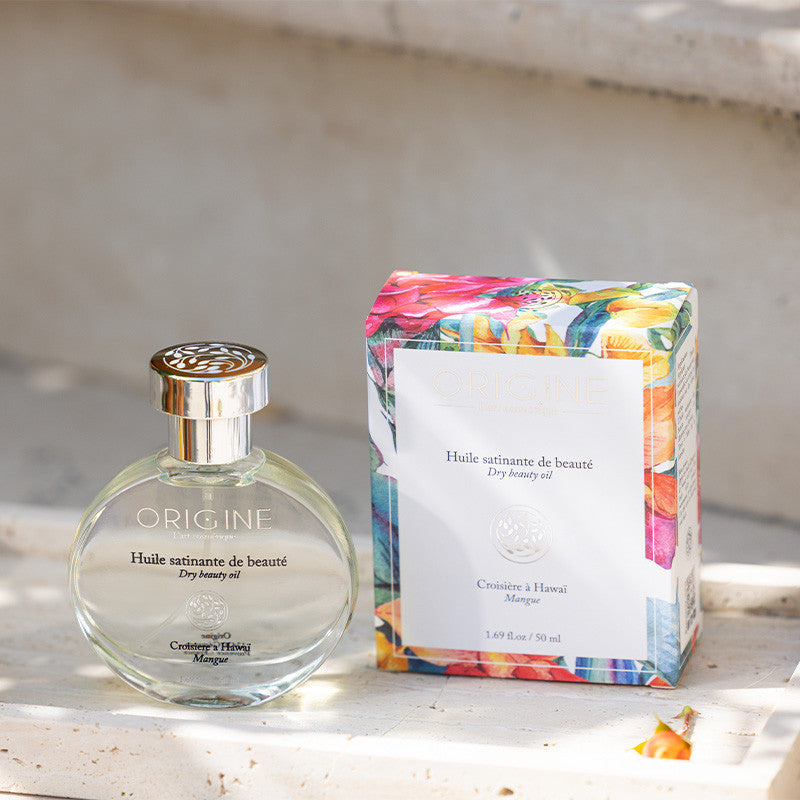 Huile satinante de beauté - Mangue -  Croisière à Hawaï