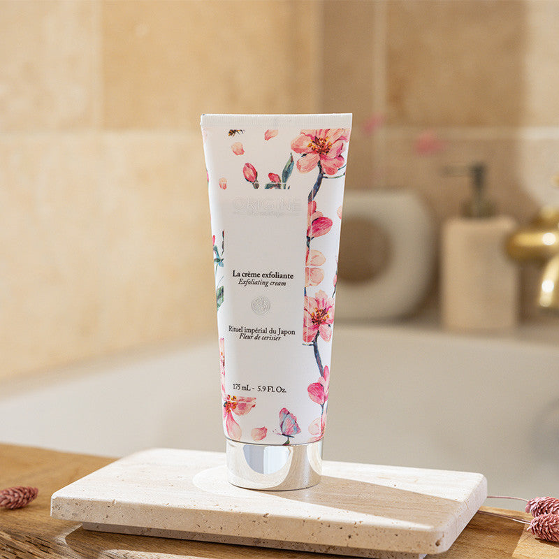 La crème exfoliante - Fleur de Cerisier - Rituel impérial du Japon